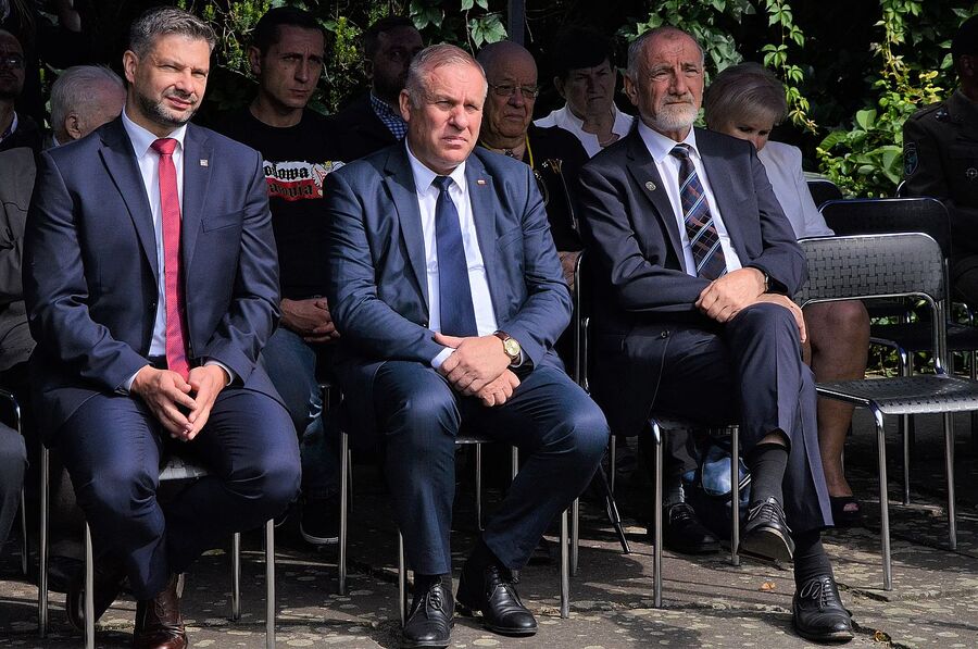 75. rocznica rozbicia więzienia św. Michała w Krakowie. Fot. Janusz Ślęzak (IPN)