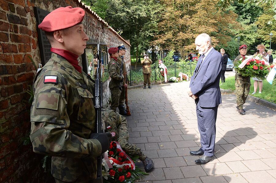 75. rocznica rozbicia więzienia św. Michała w Krakowie. Fot. Janusz Ślęzak (IPN)