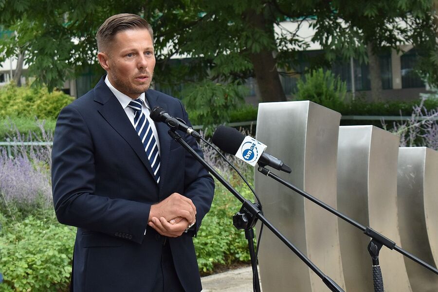 79. rocznica zagłady Żydów z getta w Kielcach. Fot. Katarzyna Pronobis (IPN)