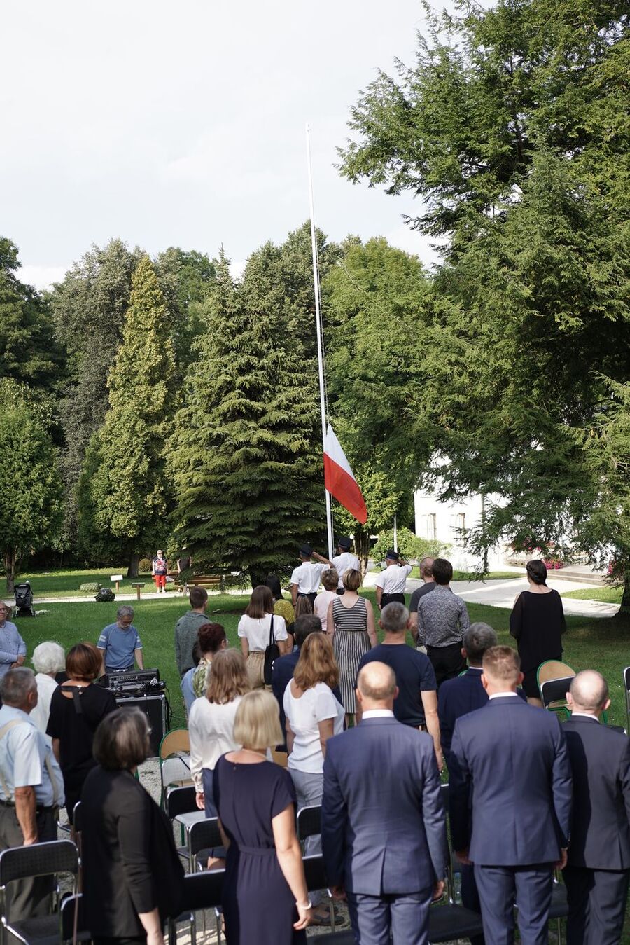 W Nagłowicach upamiętniono Pawła Jasienicę. Fot. Michał Zawisza (IPN)