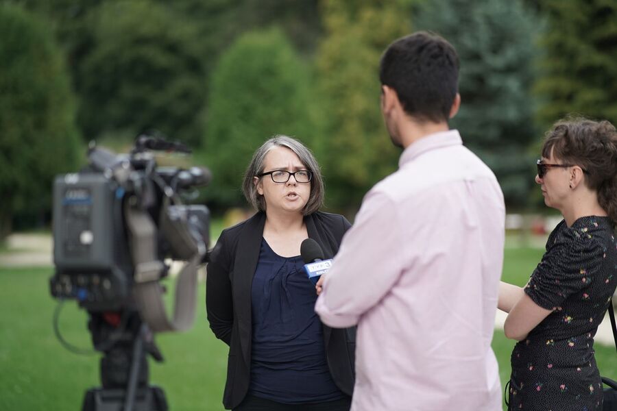 W Nagłowicach upamiętniono Pawła Jasienicę. Fot. Michał Zawisza (IPN)