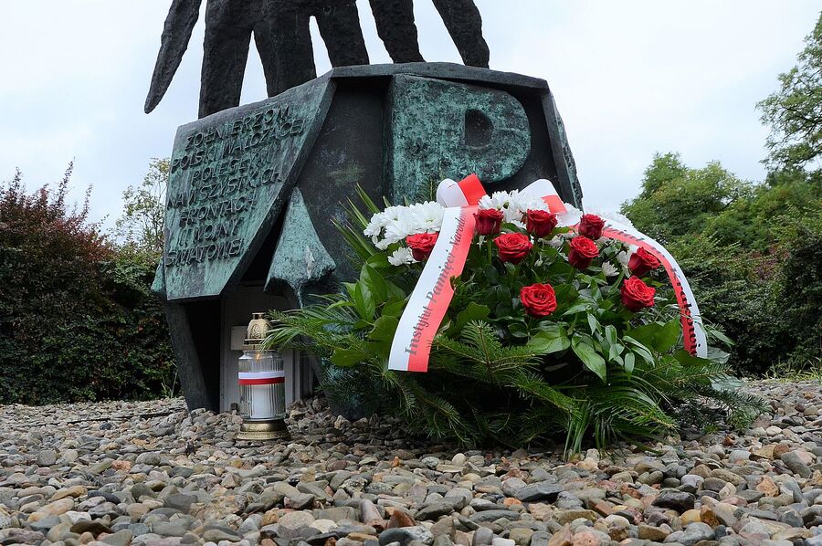 55. rocznica śmierci gen. Tadeusza Komorowskiego „Bora”. Fot. Janusz Ślęzak (IPN)