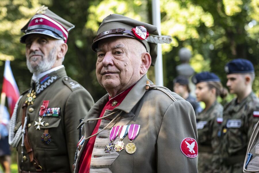 W Krakowie uczczono 75. rocznicę śmierci Danuty Siedzikówny „Inki”. Fot. Agnieszka Masłowska (IPN)