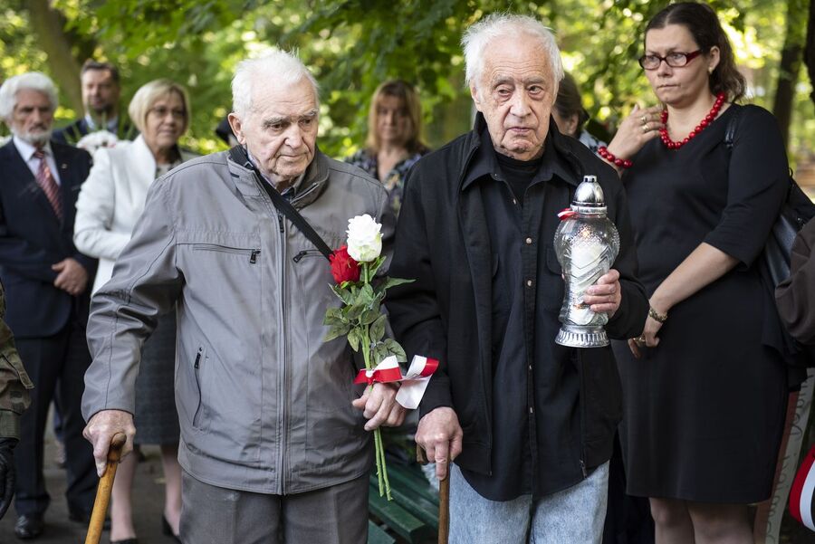 W Krakowie uczczono 75. rocznicę śmierci Danuty Siedzikówny „Inki”. Fot. Agnieszka Masłowska (IPN)