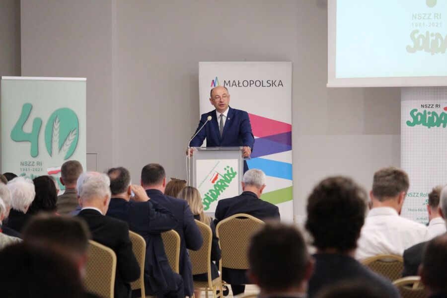 40. rocznica rejestracji NSZZ RI „Solidarność” w Krakowie - fot. Żaneta Wierzgacz (IPN)