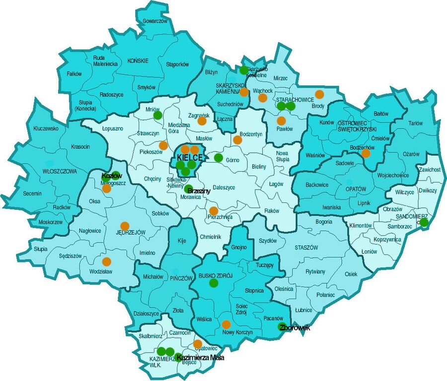 Groby westerplatczyków w Świętokrzyskiem