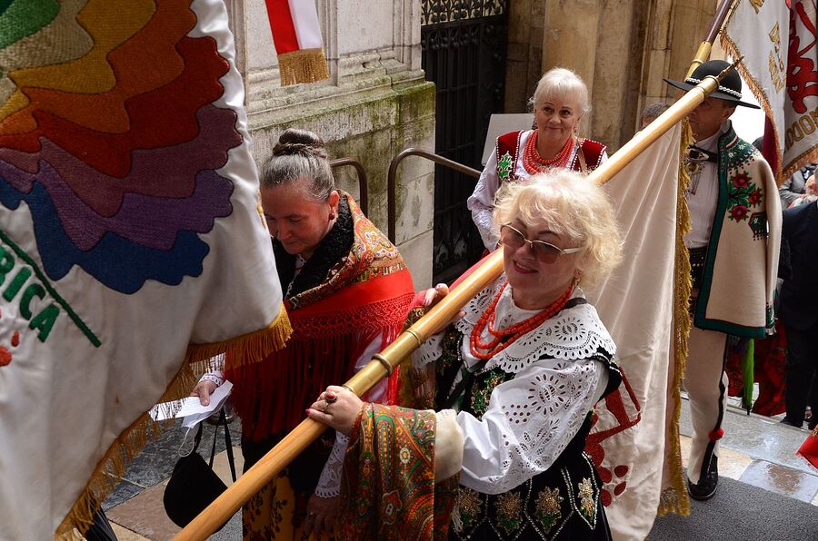 Krakowskie uroczystości w 41. rocznicę podpisania Porozumień Sierpniowych. Fot. Janusz Ślęzak (IPN)