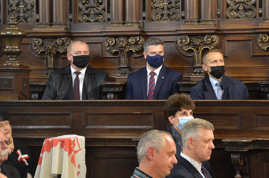 Krakowskie uroczystości w 41. rocznicę podpisania Porozumień Sierpniowych. Fot. Janusz Ślęzak (IPN)