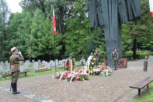 Uroczystości w 82. rocznicę wybuchu II wojny światowej w Krakowie - fot. Żaneta Wierzgacz (IPN Kraków)