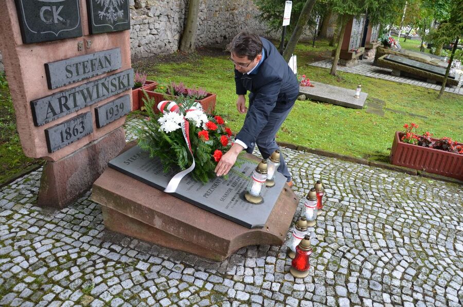 W Kielcach upamiętniono ofiary II wojny światowej. Fot. Katarzyna Pronobis (IPN)