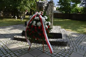 W Kielcach upamiętniono ofiary II wojny światowej. Fot. Katarzyna Pronobis (IPN)