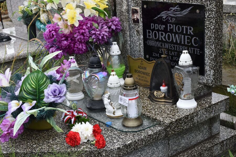 Grób Piotra Borowca w Starachowicach. Fot. Katarzyna Pronobis (IPN)