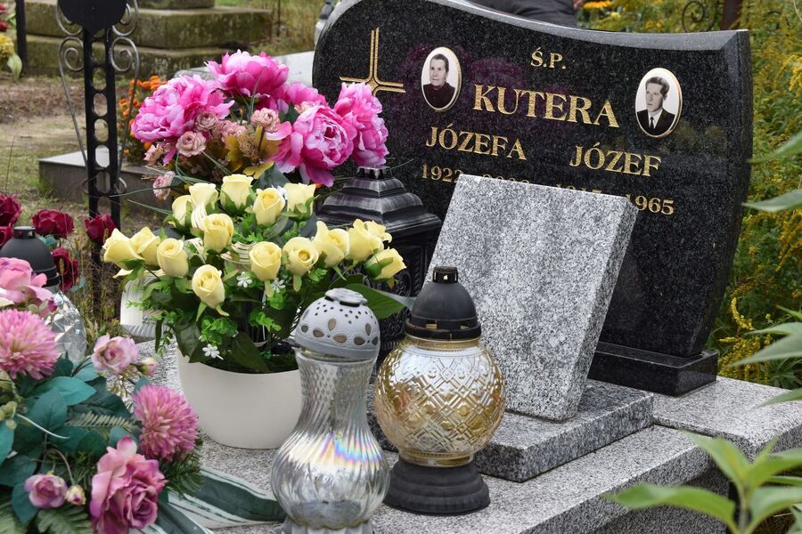 Grób Józefa Kutery w Krynkach. Fot. Katarzyna Pronobis (IPN)