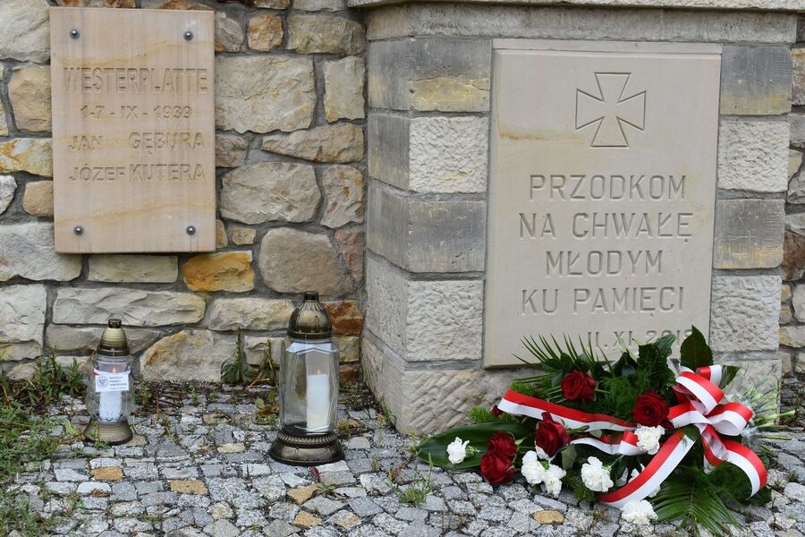 Grób Józefa Kutery w Krynkach. Fot. Katarzyna Pronobis (IPN)