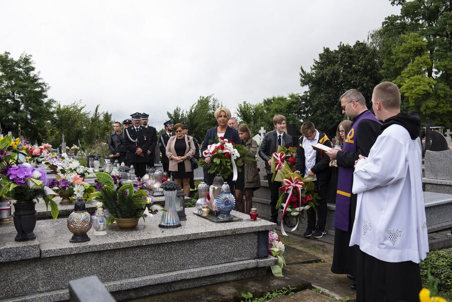 Grób Franciszka Łojka w Zborówku. Fot. Agnieszka Masłowska (IPN)
