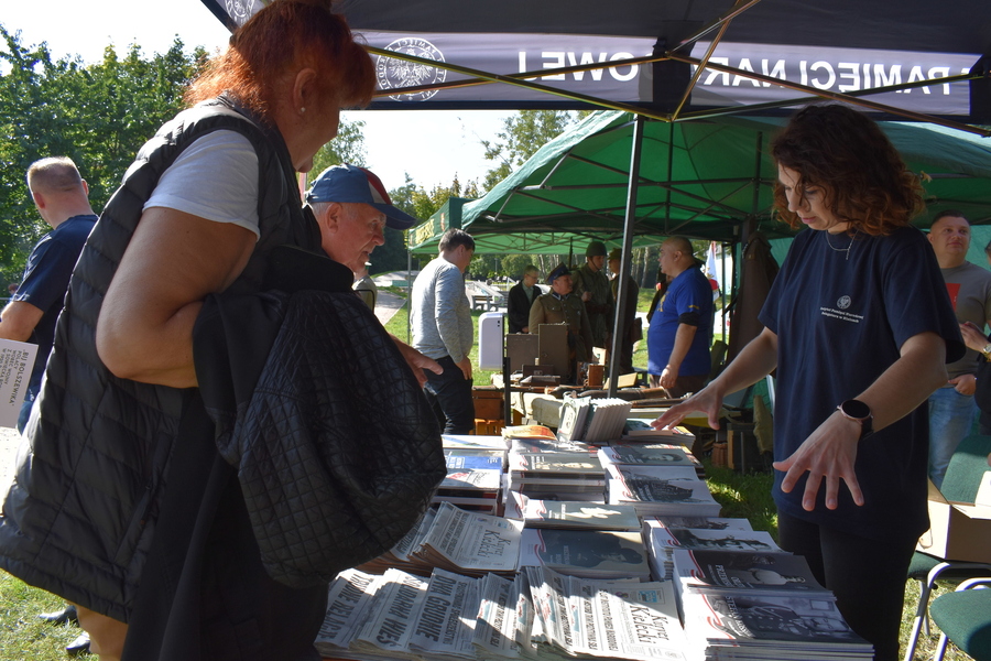 Upamiętniono żołnierzy i ludność cywilną walczących w obronie Kielc - fot. Katarzyna Pronobis (IPN Kielce)