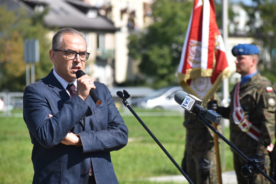 Upamiętniono żołnierzy i ludność cywilną walczących w obronie Kielc - fot. Katarzyna Pronobis (IPN Kielce)