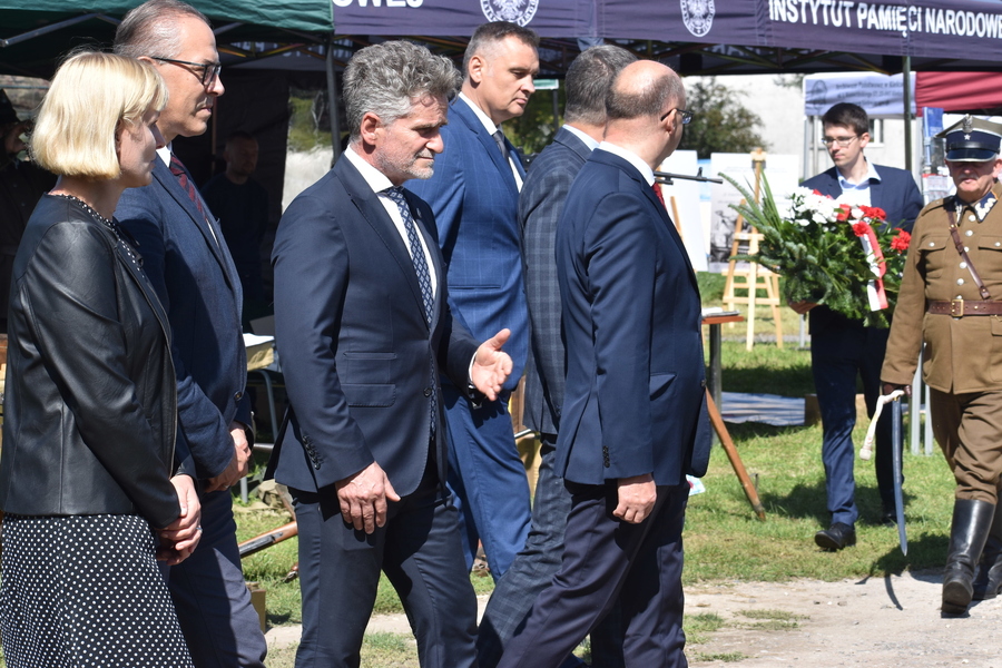 Upamiętniono żołnierzy i ludność cywilną walczących w obronie Kielc - fot. Katarzyna Pronobis (IPN Kielce)