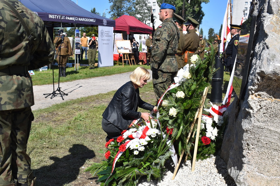 Upamiętniono żołnierzy i ludność cywilną walczących w obronie Kielc - fot. Katarzyna Pronobis (IPN Kielce)