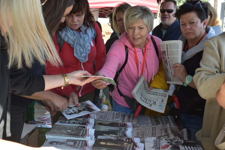 Upamiętniono żołnierzy i ludność cywilną walczących w obronie Kielc - fot. Katarzyna Pronobis (IPN Kielce)