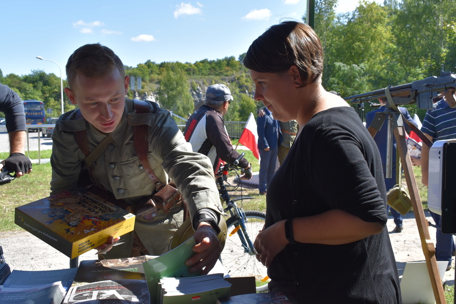 Upamiętniono żołnierzy i ludność cywilną walczących w obronie Kielc - fot. Katarzyna Pronobis (IPN Kielce)