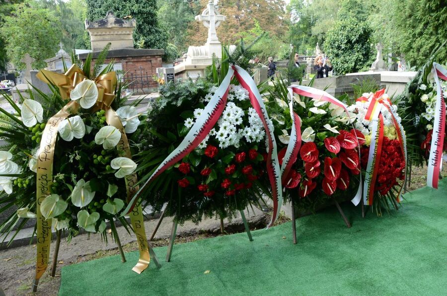 Uroczystości pogrzebowe ks. Zdzisława Sochackiego. Fot. Żaneta Wierzgacz (IPN)