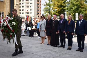 W Kielcach upamiętniono obrońców Westerplatte. Fot. Katarzyna Pronobis (IPN)