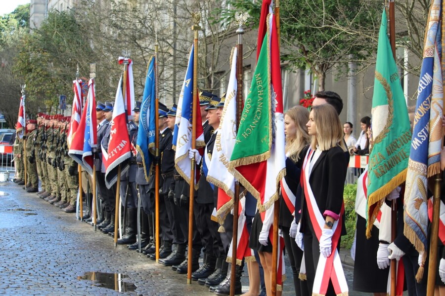 Kraków uczcił pamięć ofiar Gestapo - fot. Żaneta Wierzgacz (IPN Kraków)