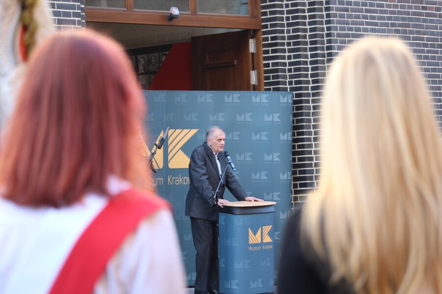 Kraków uczcił pamięć ofiar Gestapo - fot. Żaneta Wierzgacz (IPN Kraków)