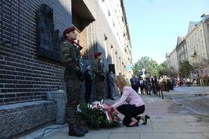 Kraków uczcił pamięć ofiar Gestapo - fot. Żaneta Wierzgacz (IPN Kraków)