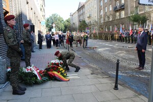 Kraków uczcił pamięć ofiar Gestapo - fot. Żaneta Wierzgacz (IPN Kraków)