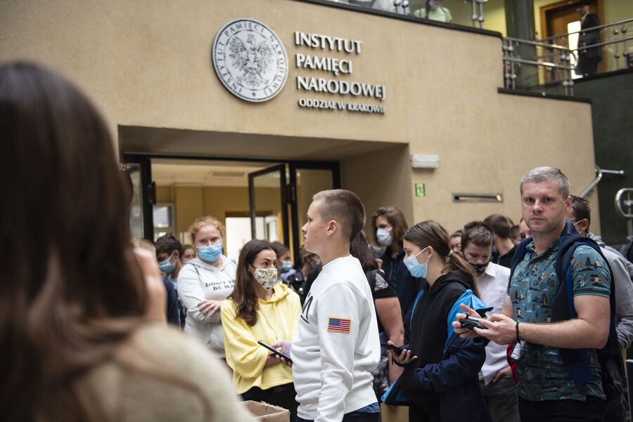 Gra miejska „Zakonspiruj Kraków”. Fot. IPN