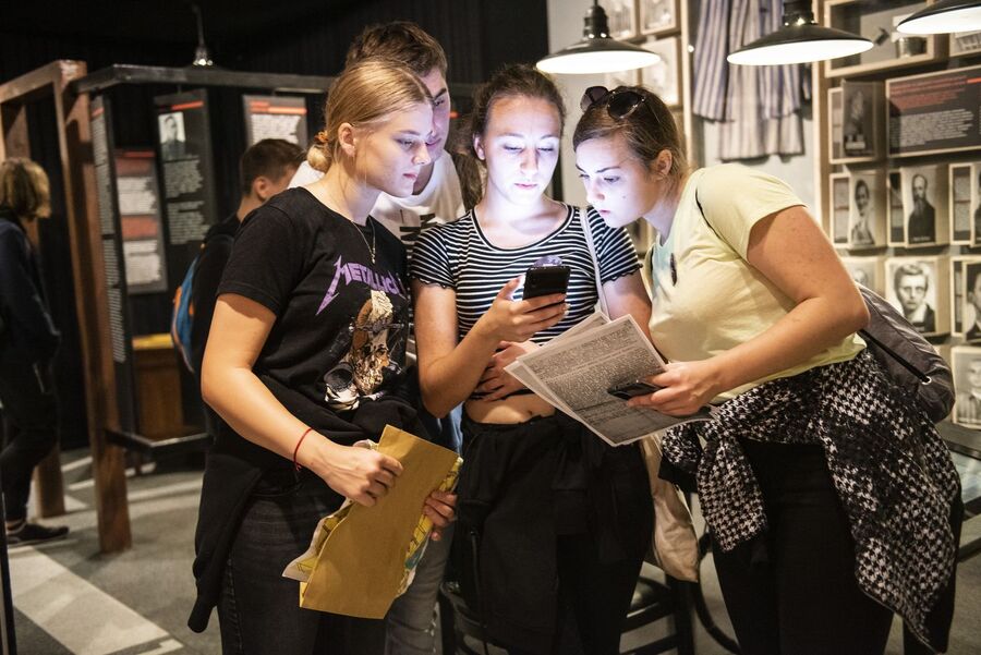 Gra miejska „Zakonspiruj Kraków”. Fot. IPN