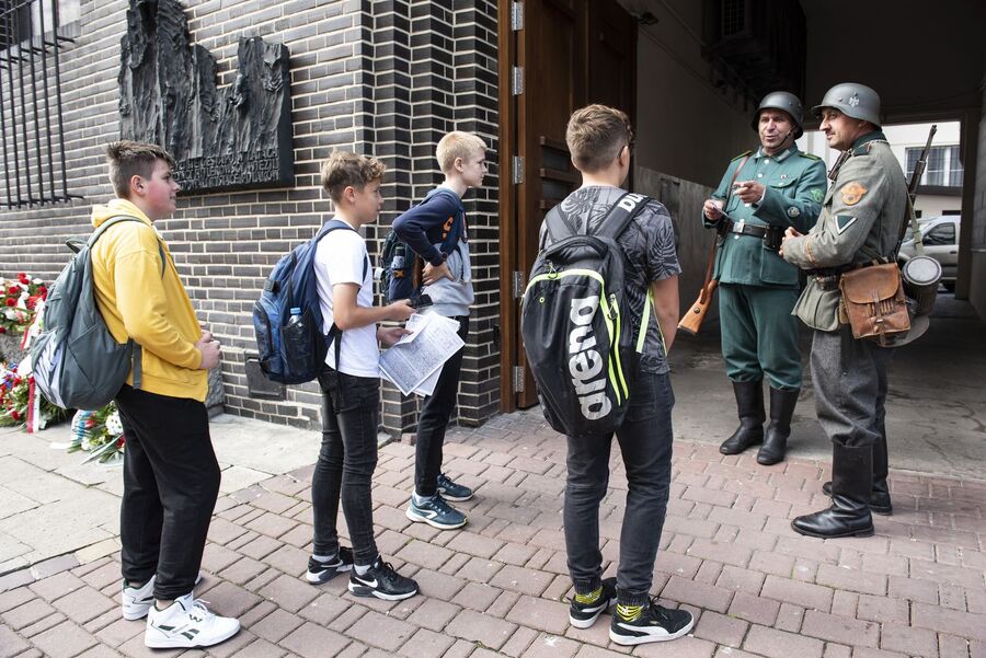 Gra miejska „Zakonspiruj Kraków”. Fot. IPN