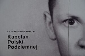 Wystawa „Ks. Władysław Gurgacz. Kapelan Polski Podziemnej”. Fot. Janusz Ślęzak (IPN)