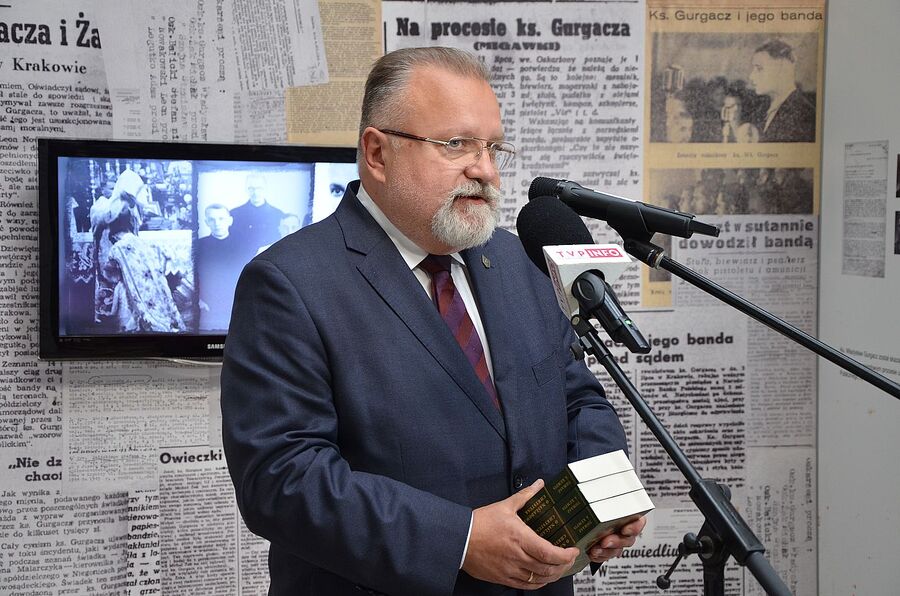 Wystawa „Ks. Władysław Gurgacz. Kapelan Polski Podziemnej”. Fot. Janusz Ślęzak (IPN)