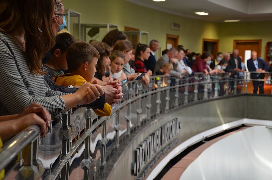 Wystawa „Ks. Władysław Gurgacz. Kapelan Polski Podziemnej”. Fot. Janusz Ślęzak (IPN)