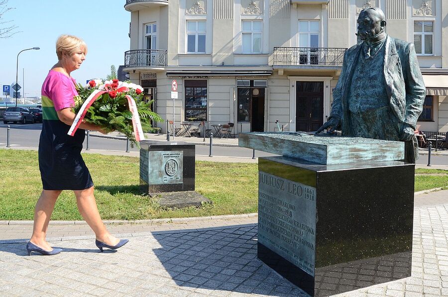 160. rocznica urodzin Juliusza Lea. Fot. Janusz Ślęzak (IPN)