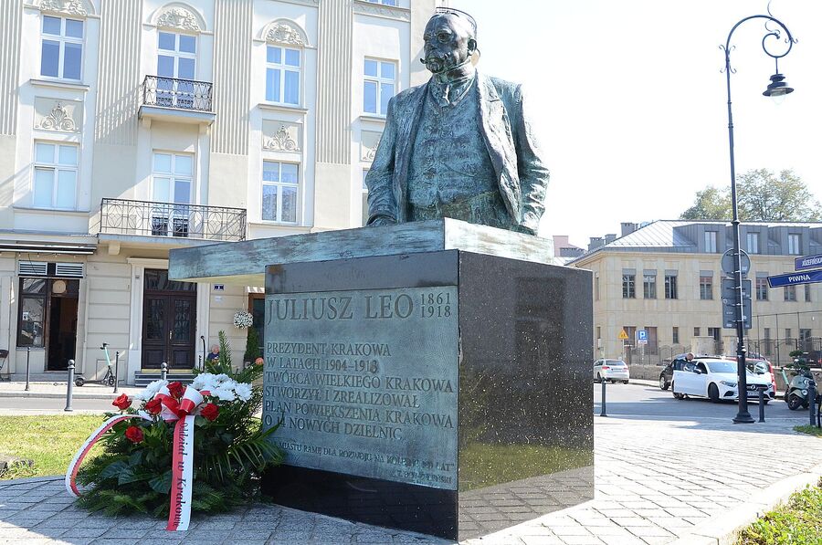 160. rocznica urodzin Juliusza Lea. Fot. Janusz Ślęzak (IPN)