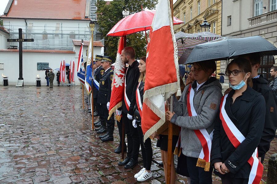 Uroczystości 17 września 2021 r. w Krakowie. Fot. Janusz Ślęzak (IPN)