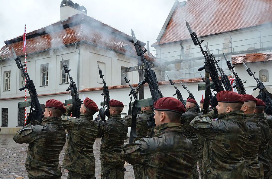 Uroczystości 17 września 2021 r. w Krakowie. Fot. Janusz Ślęzak (IPN)