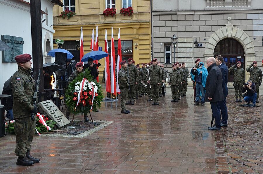 Uroczystości 17 września 2021 r. w Krakowie. Fot. Janusz Ślęzak (IPN)
