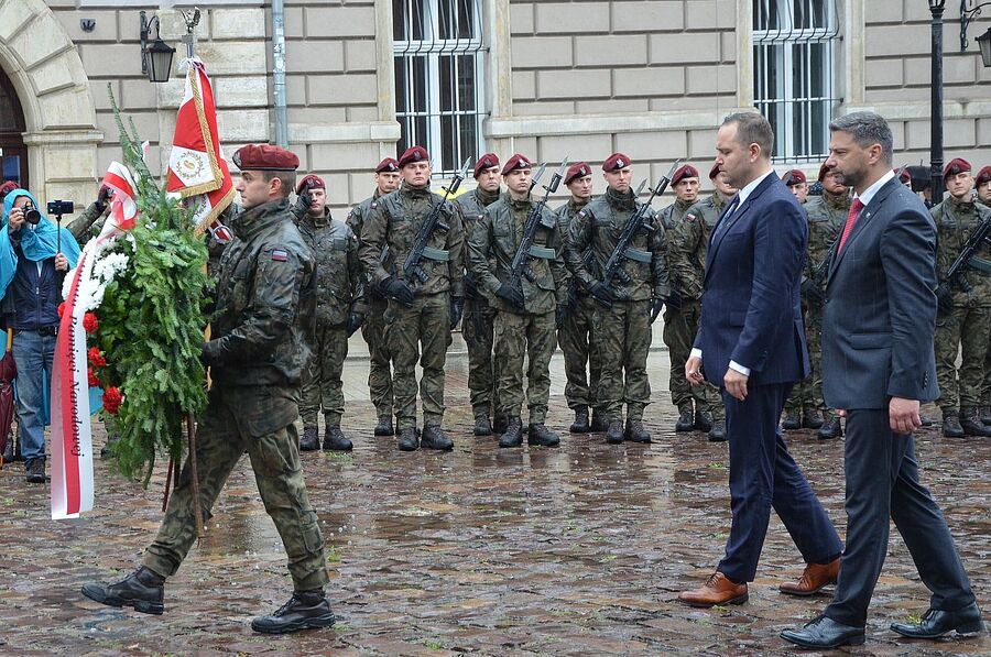 Uroczystości 17 września 2021 r. w Krakowie. Fot. Janusz Ślęzak (IPN)