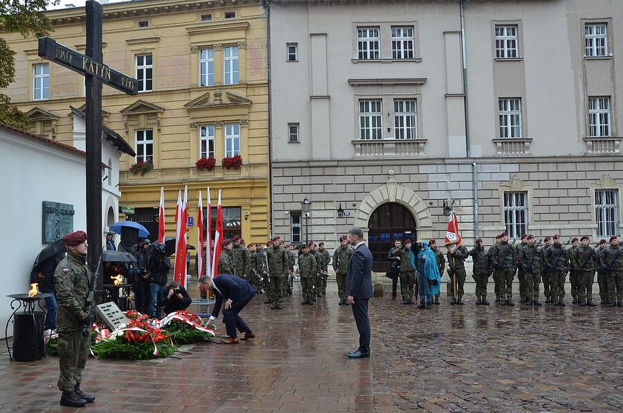 Uroczystości 17 września 2021 r. w Krakowie. Fot. Janusz Ślęzak (IPN)