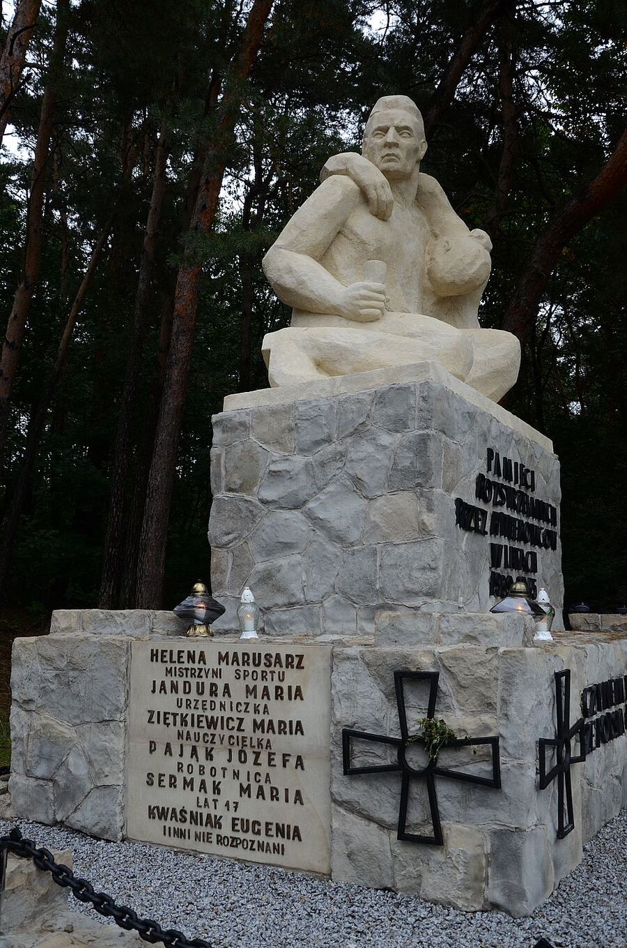 Uroczystości w Pogórskiej Woli. Fot. Jan Wnuk (IPN)