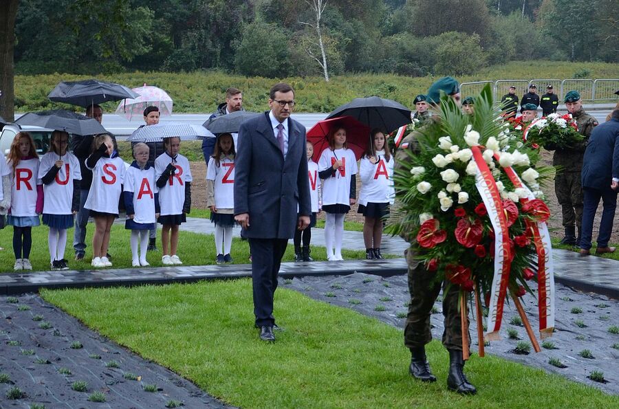 Uroczystości w Pogórskiej Woli. Fot. Jan Wnuk (IPN)