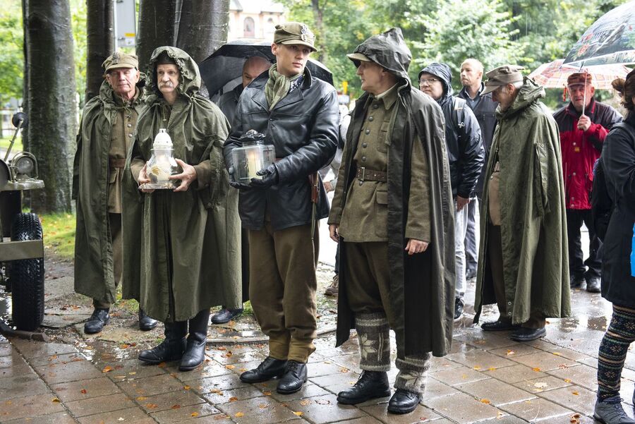 XV Rajd Szlakami Żołnierzy Wyklętych im. „Ognia”. Fot. Agnieszka Masłowska (IPN)