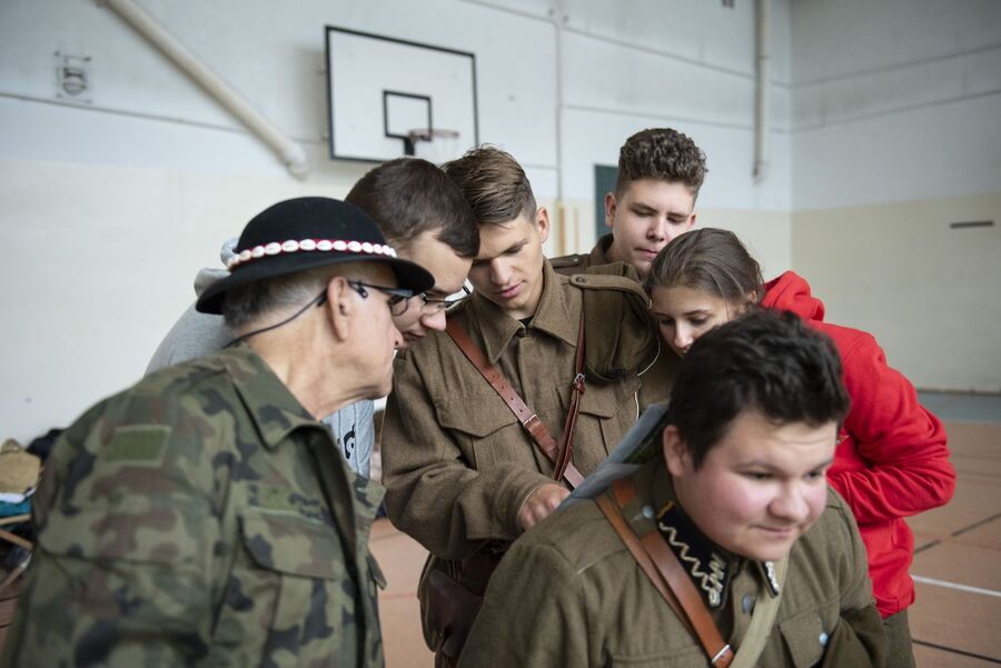 XV Rajd Szlakami Żołnierzy Wyklętych im. „Ognia”. Fot. Agnieszka Masłowska (IPN)