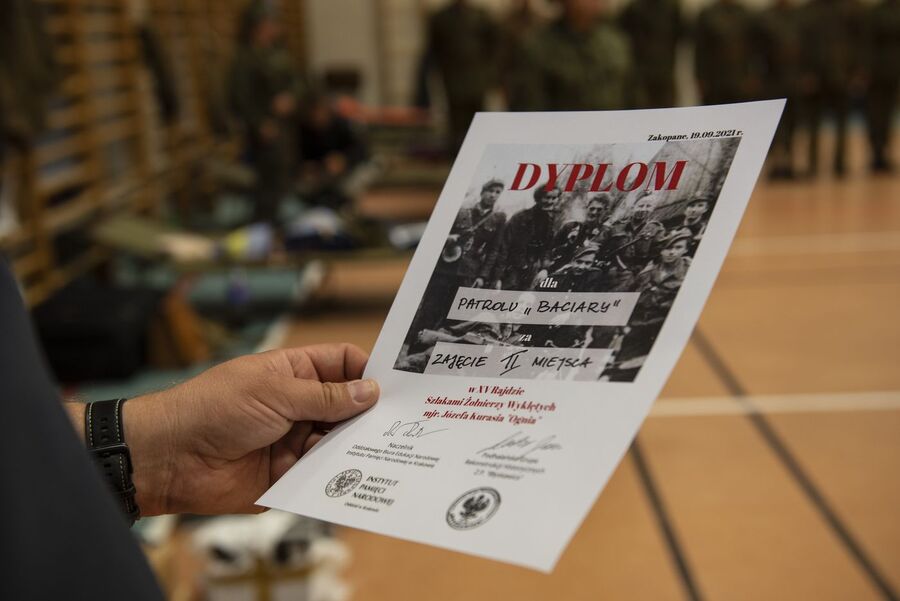 XV Rajd Szlakami Żołnierzy Wyklętych im. „Ognia”. Fot. Agnieszka Masłowska (IPN)