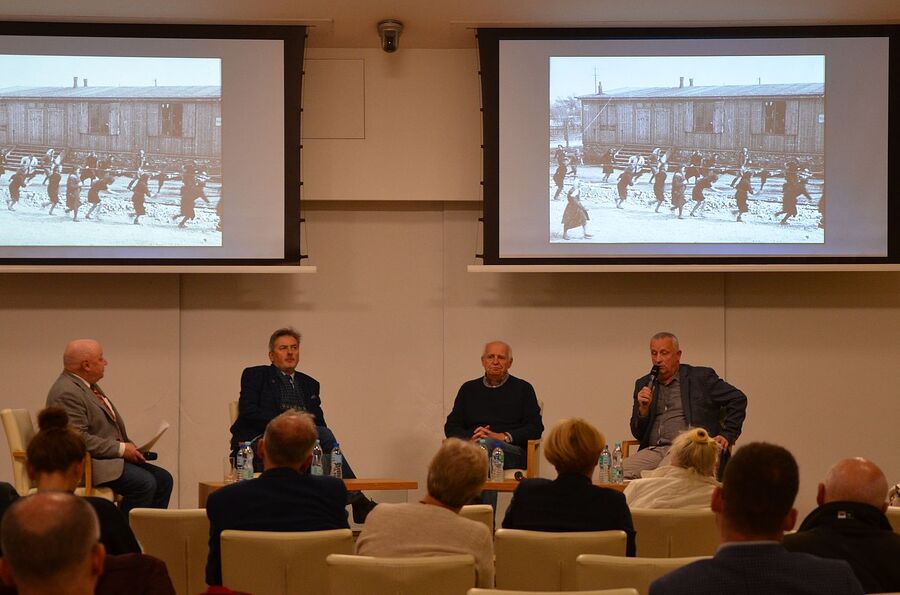 Premiera filmu dokumentalnego „Pamiętajmy o KL Plaszow”. Fot. Janusz Ślęzak (IPN)
